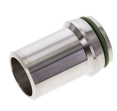 30x3mm Stainless Steel Straight with Welding End 400 bar FKMO-ring ISO 8434-1