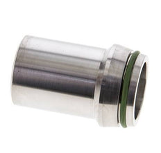 30x3mm Stainless Steel Straight with Welding End 400 bar FKMO-ring ISO 8434-1