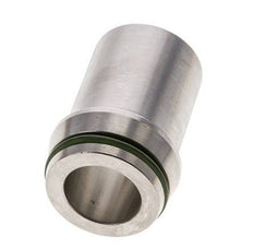30x5mm Stainless Steel Straight with Welding End 400 bar FKMO-ring ISO 8434-1