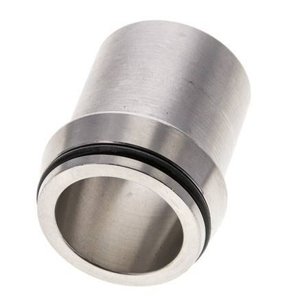 35x4mm Stainless Steel Straight with Welding End 160 bar FKMO-ring ISO 8434-1