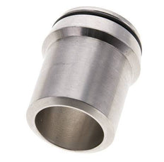 35x4mm Stainless Steel Straight with Welding End 160 bar FKMO-ring ISO 8434-1