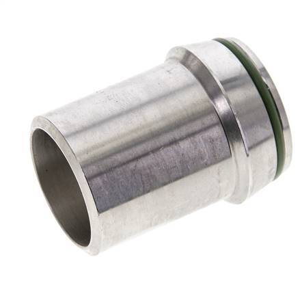 38x3mm Stainless Steel Straight with Welding End 315 bar FKMO-ring ISO 8434-1