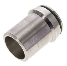 38x4mm Stainless Steel Straight with Welding End 315 bar FKMO-ring ISO 8434-1