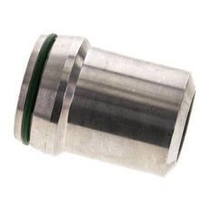 38x6mm Stainless Steel Straight with Welding End 315 bar FKMO-ring ISO 8434-1