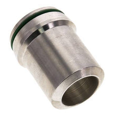 38x6mm Stainless Steel Straight with Welding End 315 bar FKMO-ring ISO 8434-1