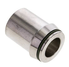 38x7mm Stainless Steel Straight with Welding End 315 bar FKMO-ring ISO 8434-1