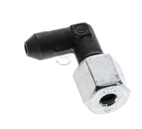 6S & 11mm Phosphatised Steel Elbow Cutting Fitting with Welding End 630 bar ISO 8434-1