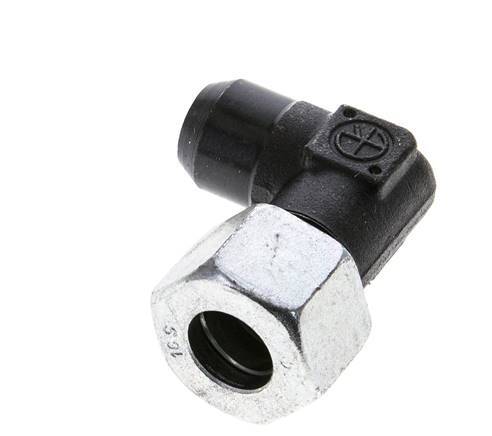16S & 21mm Phosphatised Steel Elbow Cutting Fitting with Welding End 400 bar ISO 8434-1