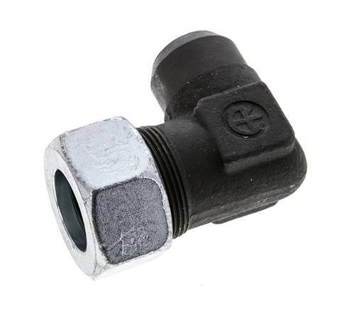 30S & 36mm Phosphatised Steel Elbow Cutting Fitting with Welding End 400 bar ISO 8434-1