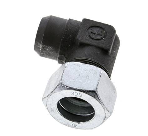 30S & 36mm Phosphatised Steel Elbow Cutting Fitting with Welding End 400 bar ISO 8434-1