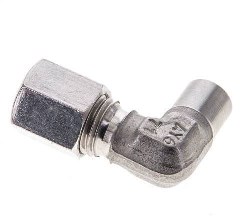 6L & 10mm Stainless Steel Elbow Cutting Fitting with Welding End 315 bar ISO 8434-1