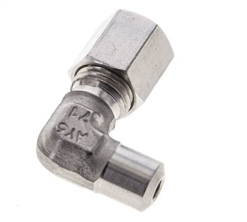 6L & 10mm Stainless Steel Elbow Cutting Fitting with Welding End 315 bar ISO 8434-1