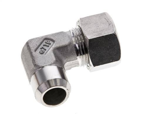 15L & 19mm Stainless Steel Elbow Cutting Fitting with Welding End 315 bar ISO 8434-1