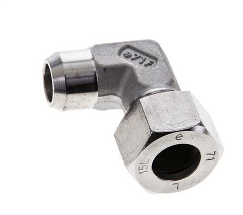 15L & 19mm Stainless Steel Elbow Cutting Fitting with Welding End 315 bar ISO 8434-1