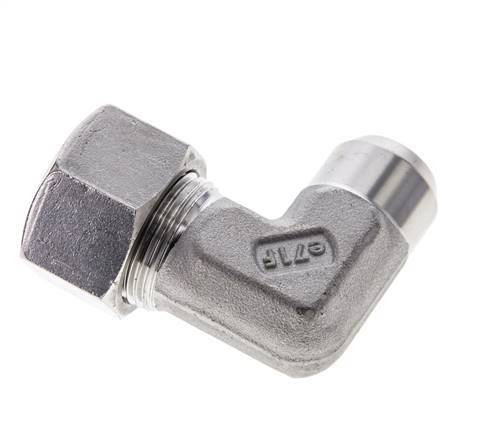 15L & 19mm Stainless Steel Elbow Cutting Fitting with Welding End 315 bar ISO 8434-1