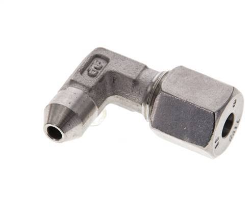6S & 11mm Stainless Steel Elbow Cutting Fitting with Welding End 630 bar ISO 8434-1