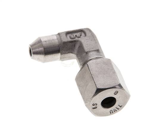 6S & 11mm Stainless Steel Elbow Cutting Fitting with Welding End 630 bar ISO 8434-1
