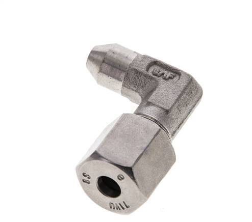 6S & 11mm Stainless Steel Elbow Cutting Fitting with Welding End 630 bar ISO 8434-1