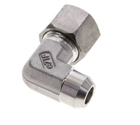 14S & 19mm Stainless Steel Elbow Cutting Fitting with Welding End 630 bar ISO 8434-1