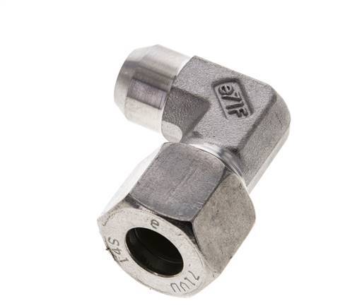 14S & 19mm Stainless Steel Elbow Cutting Fitting with Welding End 630 bar ISO 8434-1