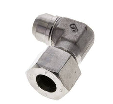 16S & 21mm Stainless Steel Elbow Cutting Fitting with Welding End 400 bar ISO 8434-1
