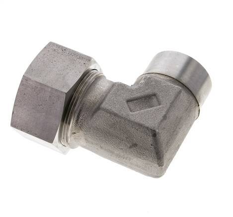 38S & 44mm Stainless Steel Elbow Cutting Fitting with Welding End 315 bar ISO 8434-1