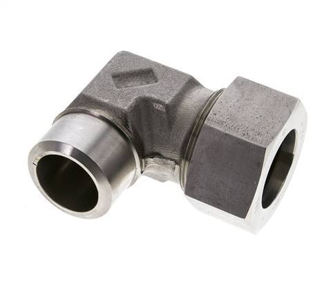 38S & 44mm Stainless Steel Elbow Cutting Fitting with Welding End 315 bar ISO 8434-1