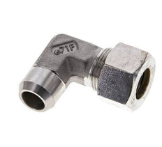 15L & 19mm Stainless Steel Elbow Compression Fitting with Welding End 315 bar ISO 8434-1