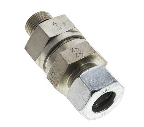 Hydraulic Check Valve Cutting Ring 18L (M26x1.5) & G1/2'' Male Steel 1-160bar (15-2320)psi Tube-Thread ISO 8434-1