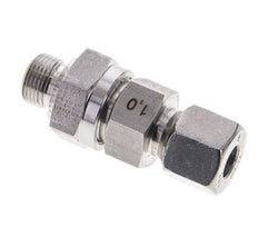 Hydraulic Check Valve Cutting Ring 10S (M18x1.5) & G3/8'' Male Stainless Steel 1-400bar (15-5800)psi Tube-Thread ISO 8434-1