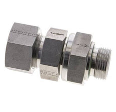 Hydraulic Check Valve Cutting Ring 25S (M36x2) & G1'' Male Stainless Steel 1-250bar (15-3625)psi Tube-Thread ISO 8434-1