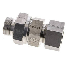 Hydraulic Check Valve Cutting Ring 25S (M36x2) & G1'' Male Stainless Steel 1-250bar (15-3625)psi Tube-Thread ISO 8434-1