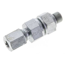 Hydraulic Check Valve Cutting Ring 6L (M12x1.5) & G1/8'' Male Steel 1-250bar (15-3625)psi Thread-Tube ISO 8434-1