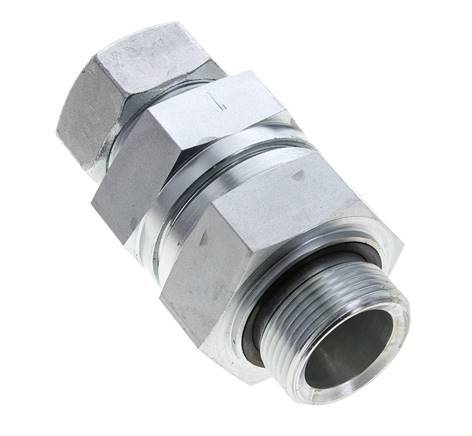 Hydraulic Check Valve Cutting Ring 35L (M45x2) & G1-1/4'' Male Steel 1-100bar (15-1450)psi Thread-Tube ISO 8434-1