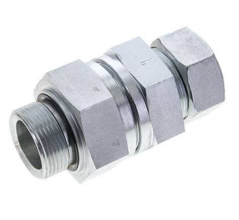Hydraulic Check Valve Cutting Ring 35L (M45x2) & G1-1/4'' Male Steel 1-100bar (15-1450)psi Thread-Tube ISO 8434-1