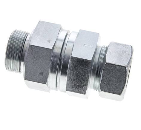 Hydraulic Check Valve Cutting Ring 35L (M45x2) & G1-1/4'' Male Steel 1-100bar (15-1450)psi Thread-Tube ISO 8434-1