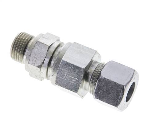 Hydraulic Check Valve Cutting Ring 12S (M20x1.5) & M18x1.5 Male Steel 1-400bar (15-5800)psi Thread-Tube ISO 8434-1