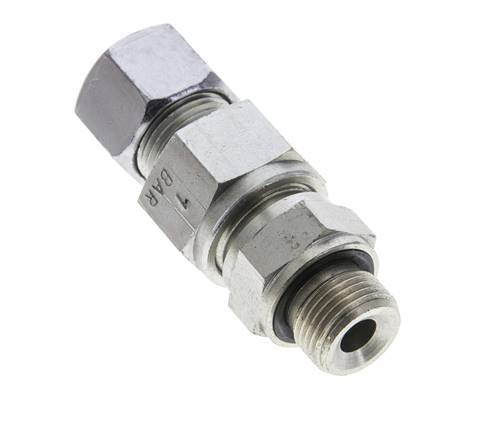 Hydraulic Check Valve Cutting Ring 12S (M20x1.5) & M18x1.5 Male Steel 1-400bar (15-5800)psi Thread-Tube ISO 8434-1