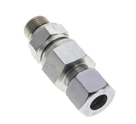 Hydraulic Check Valve Cutting Ring 12S (M20x1.5) & M18x1.5 Male Steel 1-400bar (15-5800)psi Thread-Tube ISO 8434-1