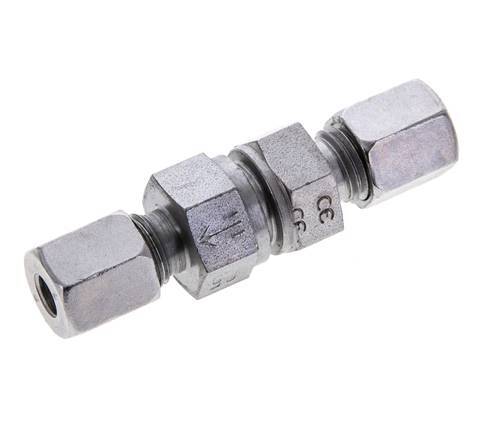 Válvula de retención hidráulica Anillo de corte 6L (M12x1,5) Acero 0,5-250bar (7-3625)psi ISO 8434-1