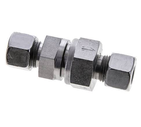 Válvula de retención hidráulica Anillo de corte 12L (M18x1,5) Acero 0,5-250bar (7-3625)psi ISO 8434-1