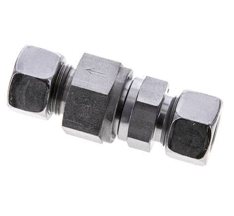 Válvula de retención hidráulica Anillo de corte 15L (M22x1,5) Acero 0,2-250bar (3-3625)psi ISO 8434-1