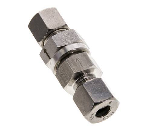 Válvula de retención hidráulica Anillo de corte 10S (M18x1,5) Acero inoxidable 1-400bar (15-5800)psi ISO 8434-1