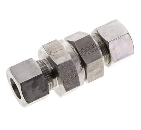Válvula de retención hidráulica Anillo de corte 20S (M30x2) Acero inoxidable 1-400bar (15-5800)psi ISO 8434-1