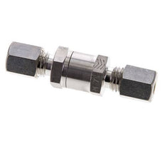 Válvula de retención hidráulica Anillo de compresión 6L (M12x1,5) Acero inoxidable 1-250bar (15-3625)psi ISO 8434-1