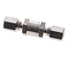 Válvula de retención hidráulica Anillo de compresión 6L (M12x1,5) Acero inoxidable 1-250bar (15-3625)psi ISO 8434-1
