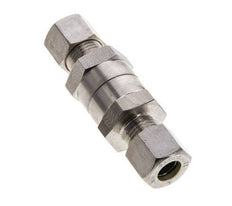 Válvula de retención hidráulica Anillo de compresión 10L (M16x1,5) Acero inoxidable 1-250bar (15-3625)psi ISO 8434-1