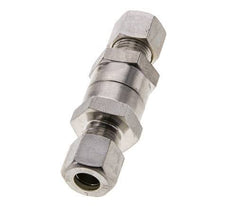 Válvula de retención hidráulica Anillo de compresión 10L (M16x1,5) Acero inoxidable 1-250bar (15-3625)psi ISO 8434-1