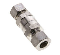 Válvula de retención hidráulica Anillo de compresión 15L (M22x1,5) Acero inoxidable 1-250bar (15-3625)psi ISO 8434-1