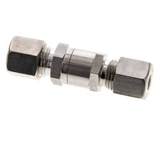 Válvula de retención hidráulica Anillo de compresión 8S (M16x1,5) Acero inoxidable 1-400bar (15-5800)psi ISO 8434-1